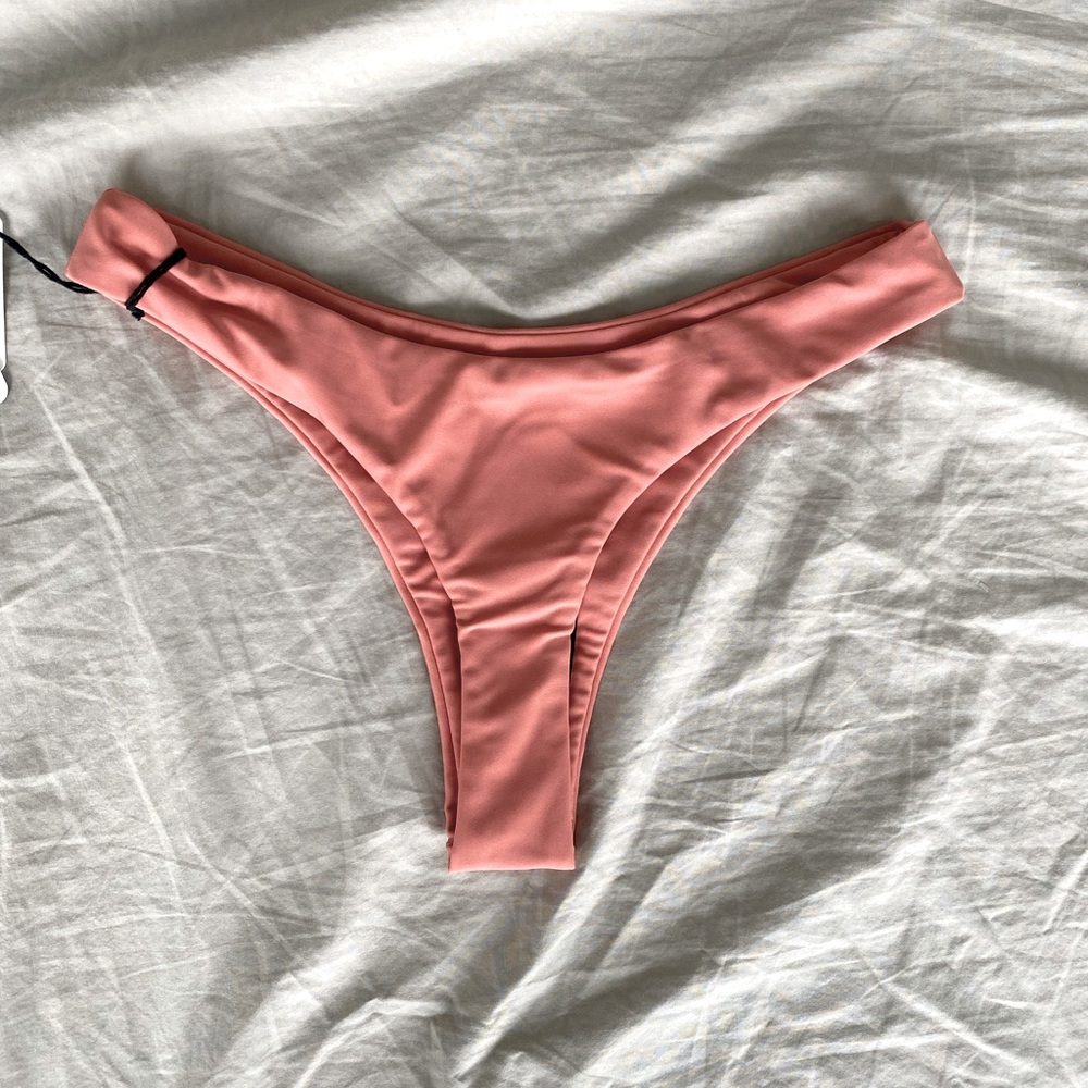 No Bad Addiction Thong Bikini Bottom